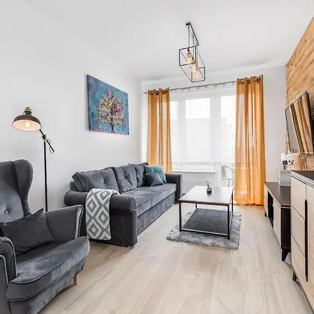 아파트 Przytulny 65 W Centrum Sczecina